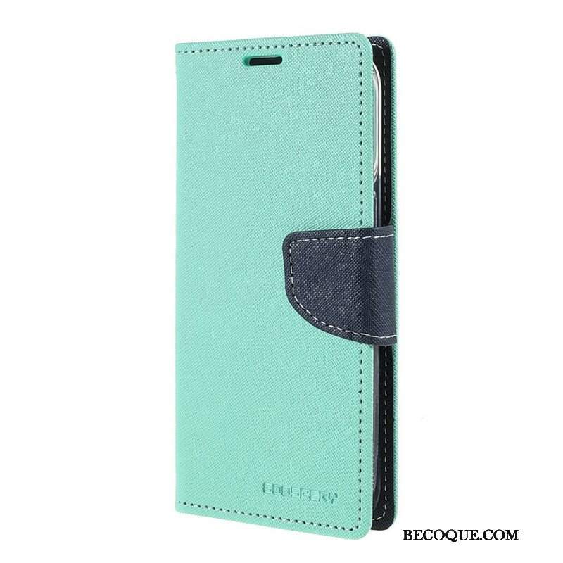 Etui Folio do iPhone 13 Pro Dwukolorowy Mercury Goospery