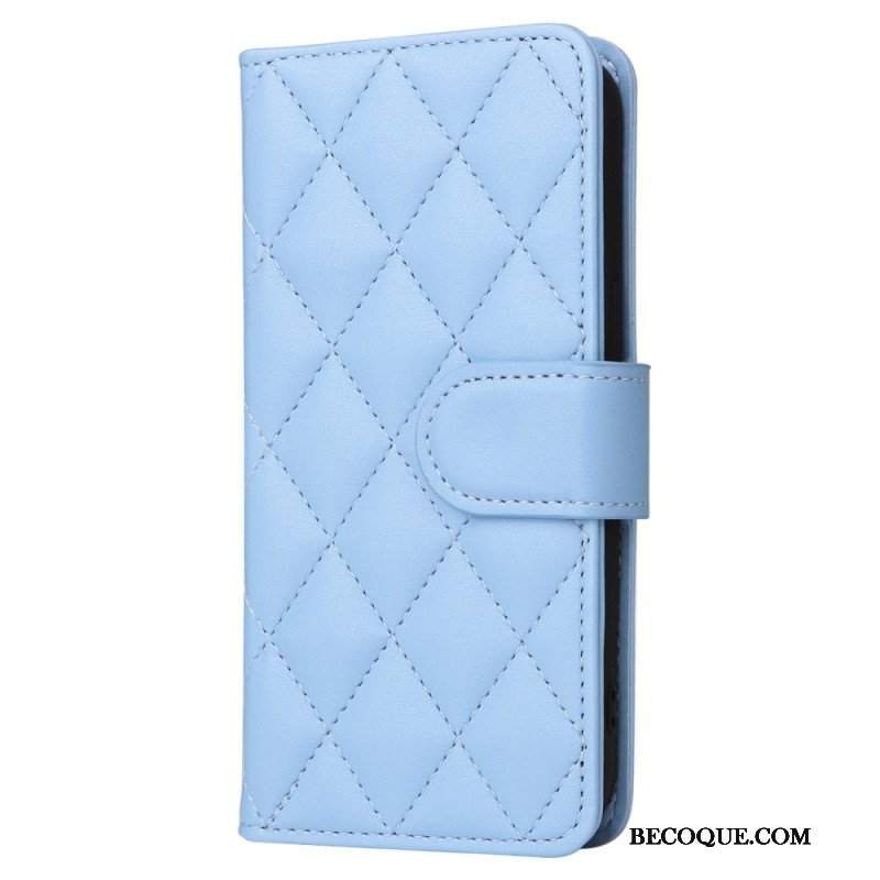 Etui Folio do iPhone 14 Pikowany Styl