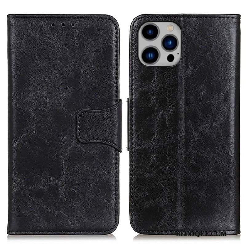 Etui Folio do iPhone 14 Plus Odwracalne Zamknięcie Magnetyczne