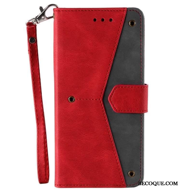 Etui Folio do iPhone 14 Szwy W Dotyku