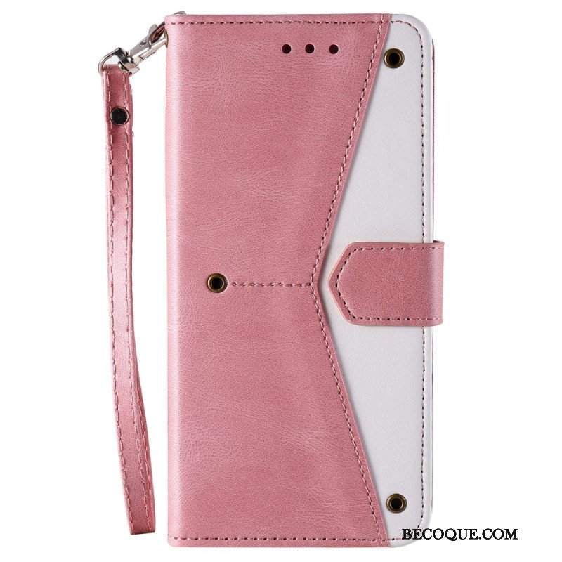 Etui Folio do iPhone 14 Szwy W Dotyku