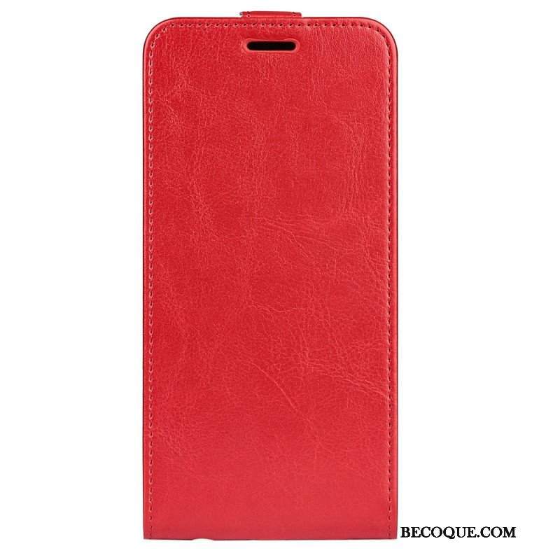 Etui Folio do iPhone 15 Plus Skórzany Futerał Klapa Pionowa