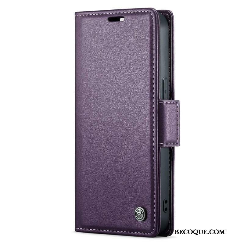 Etui Folio do iPhone 15 Plus Skórzany Styl Caseme