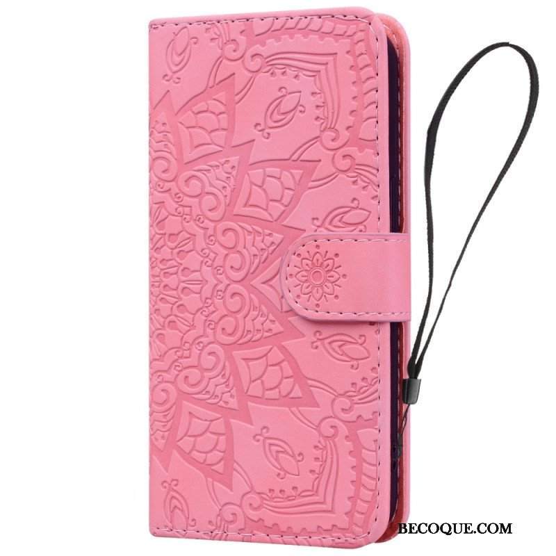 Etui Folio do iPhone 15 Pro Max Wydruk Mandali