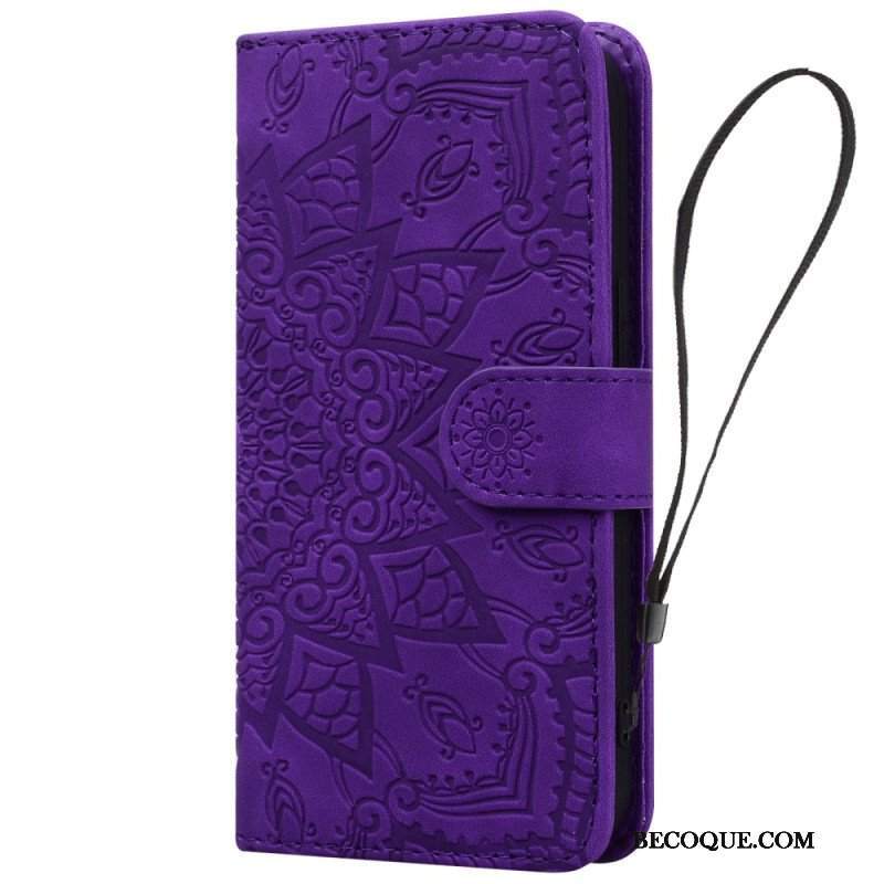 Etui Folio do iPhone 15 Pro Max Wydruk Mandali