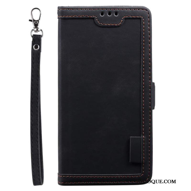Etui Folio iPhone 16 Plus Ochrona W Stylu Vintage