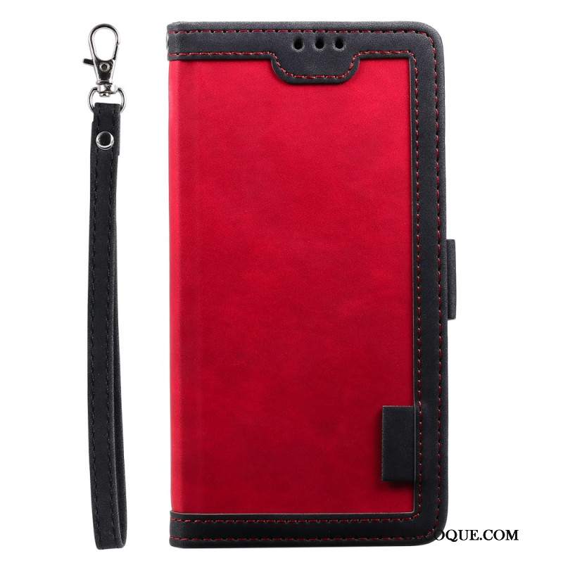 Etui Folio iPhone 16 Plus Ochrona W Stylu Vintage