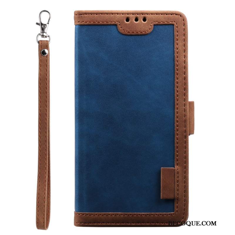 Etui Folio iPhone 16 Plus Ochrona W Stylu Vintage