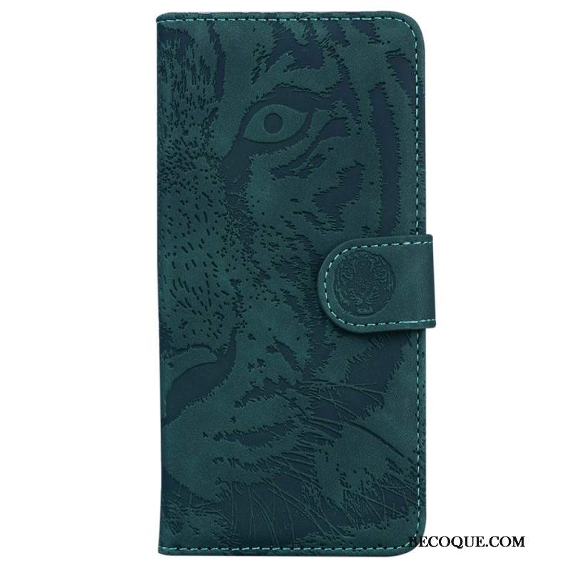 Etui Folio iPhone 16 Plus Ślad Tygrysa Etui Ochronne