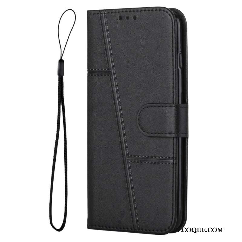 Etui Folio iPhone 16 Pro Biznes W Lanière