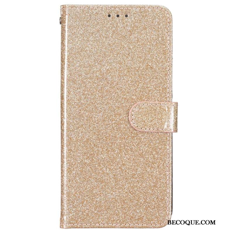 Etui Folio iPhone 16 Pro Brokat Etui Ochronne
