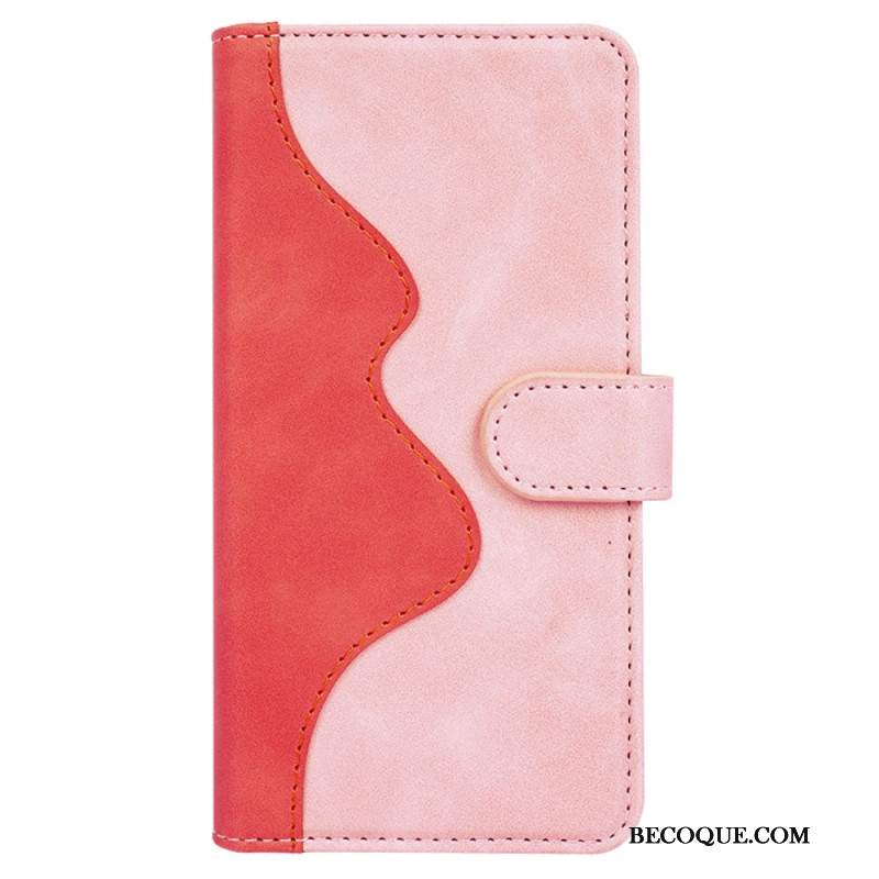 Etui Folio iPhone 16 Pro Konstrukcja Dwukolorowa Etui Ochronne