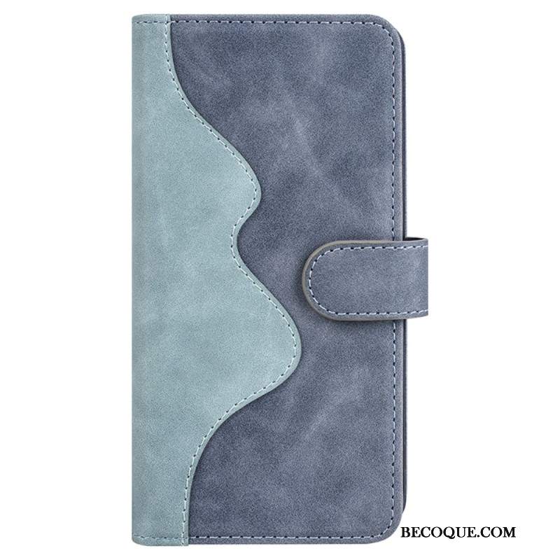 Etui Folio iPhone 16 Pro Konstrukcja Dwukolorowa Etui Ochronne