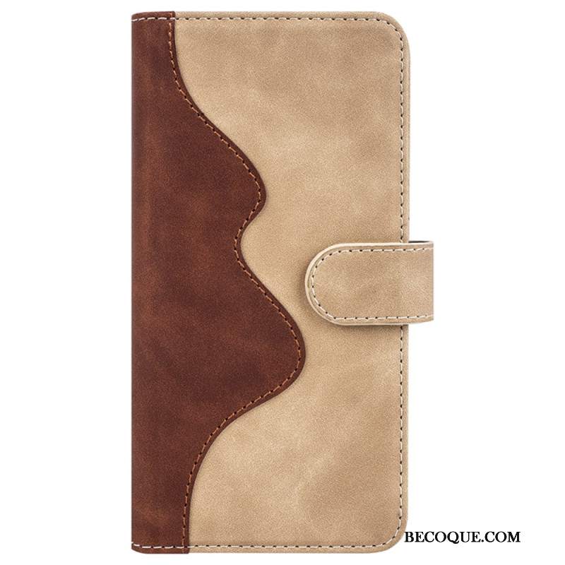 Etui Folio iPhone 16 Pro Konstrukcja Dwukolorowa Etui Ochronne
