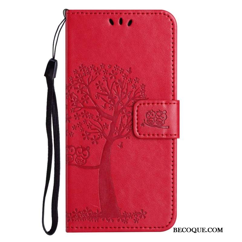 Etui Folio iPhone 16 Pro Max Sowa I Drzewo