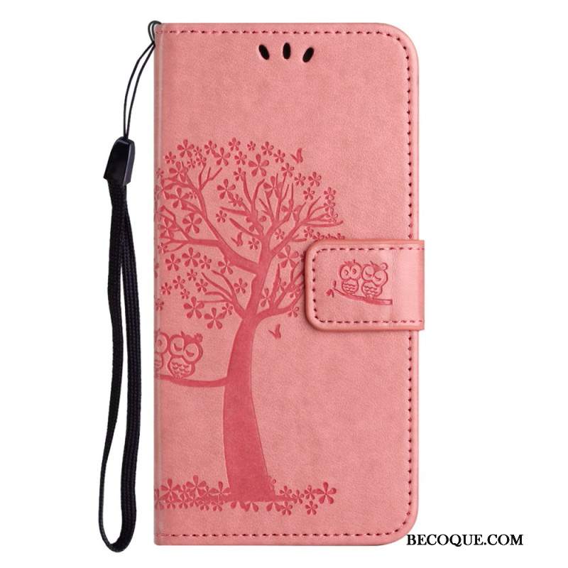 Etui Folio iPhone 16 Pro Max Sowa I Drzewo