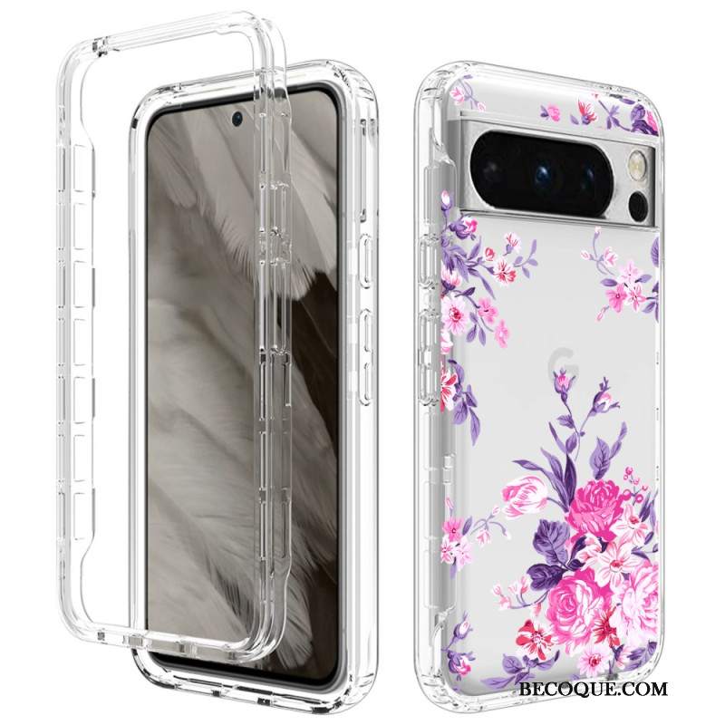 Etui Google Pixel 8 Pro Wzmocnione Motywy Kwiatowe