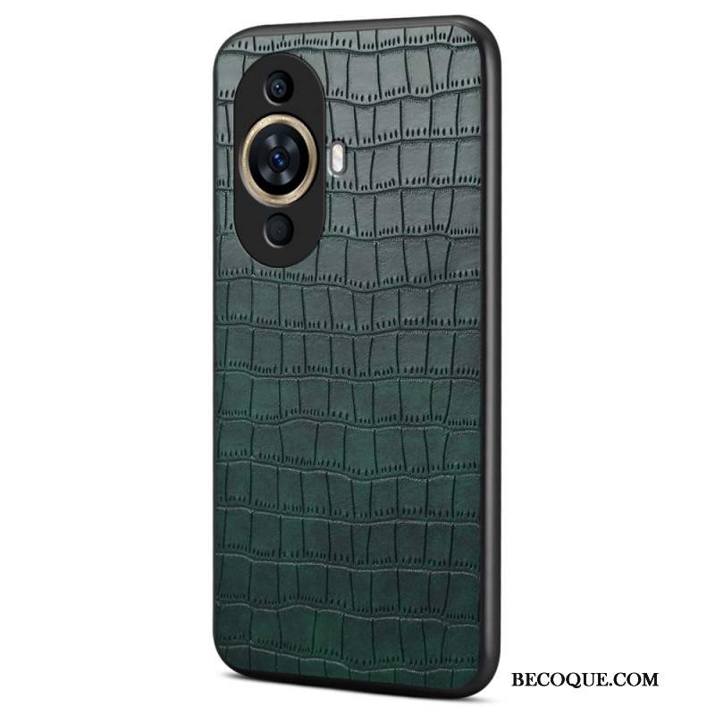Etui Huawei Nova 12s Efekt Krokodyla