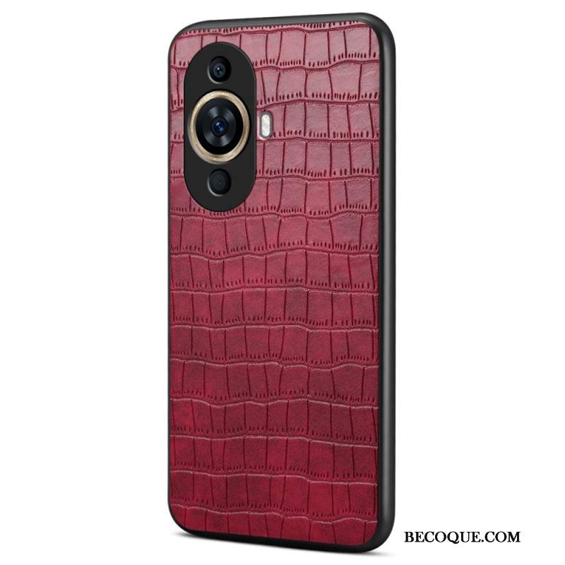 Etui Huawei Nova 12s Efekt Krokodyla