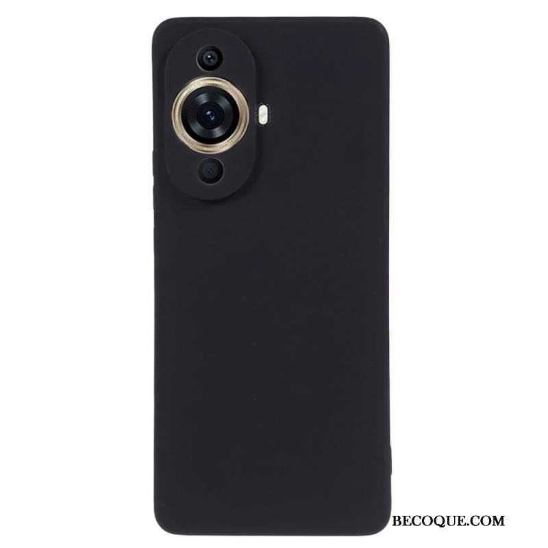 Etui Huawei Nova 12s Silikonowa Prosta Krawędź Etui Ochronne
