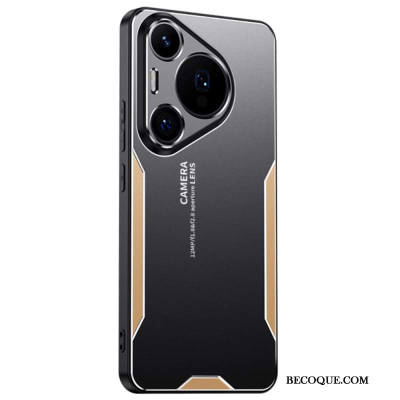 Etui Huawei Pura 70 Efekt Metalu Etui Ochronne