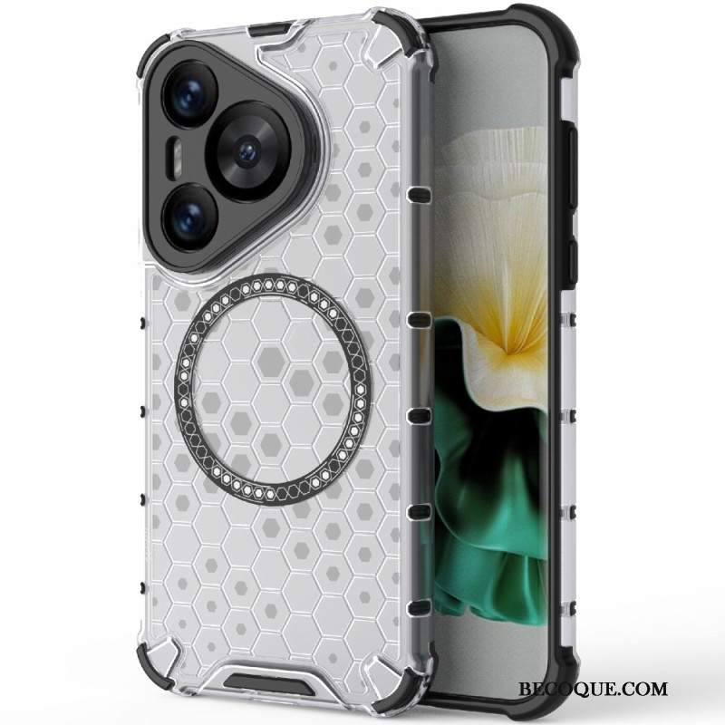Etui Huawei Pura 70 Magnetyczny Plaster Miodu