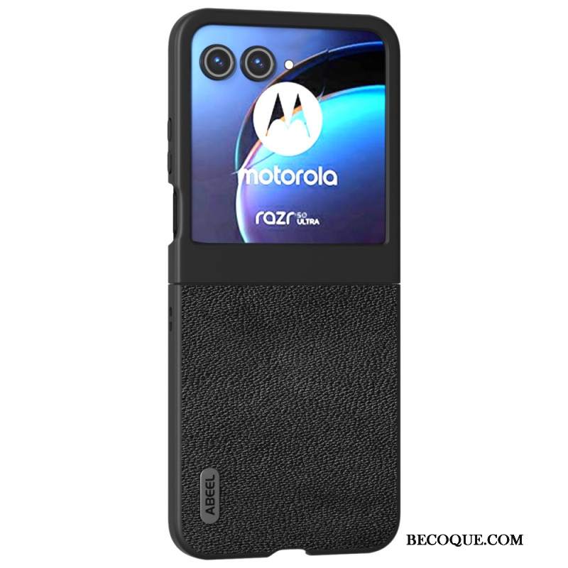 Etui Motorola Razr 50 Antypoślizgowa Tekstura Liczi Abeel