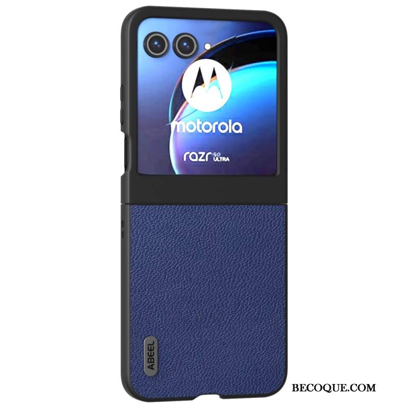 Etui Motorola Razr 50 Antypoślizgowa Tekstura Liczi Abeel