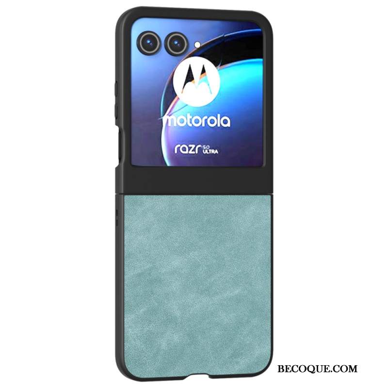 Etui Motorola Razr 50 Efekt Skóry Abeel