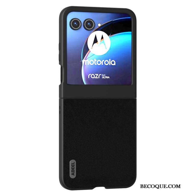Etui Motorola Razr 50 Falista Tekstura Abeel