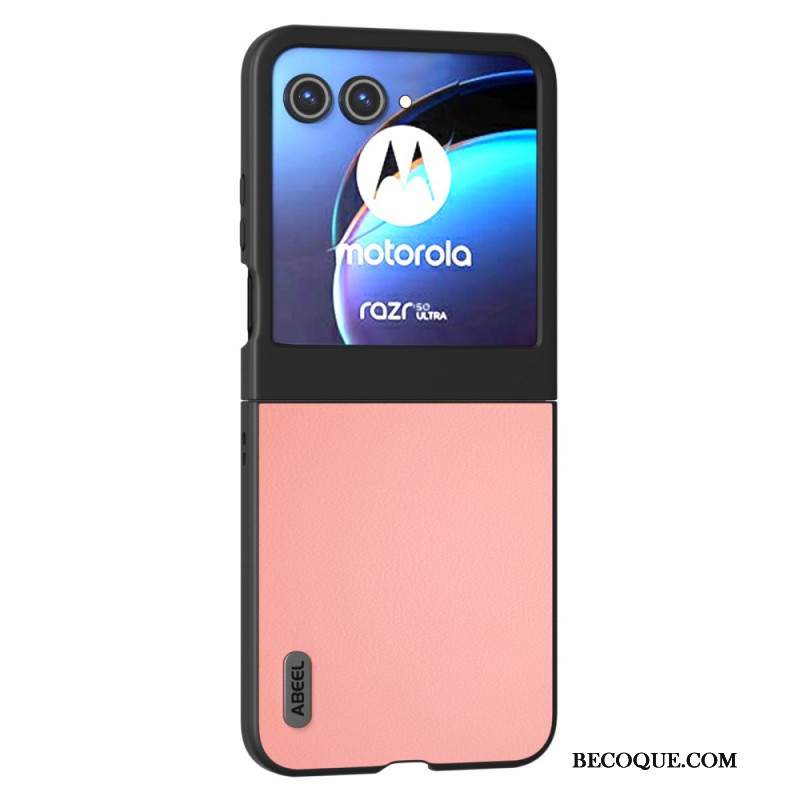 Etui Motorola Razr 50 Falista Tekstura Abeel
