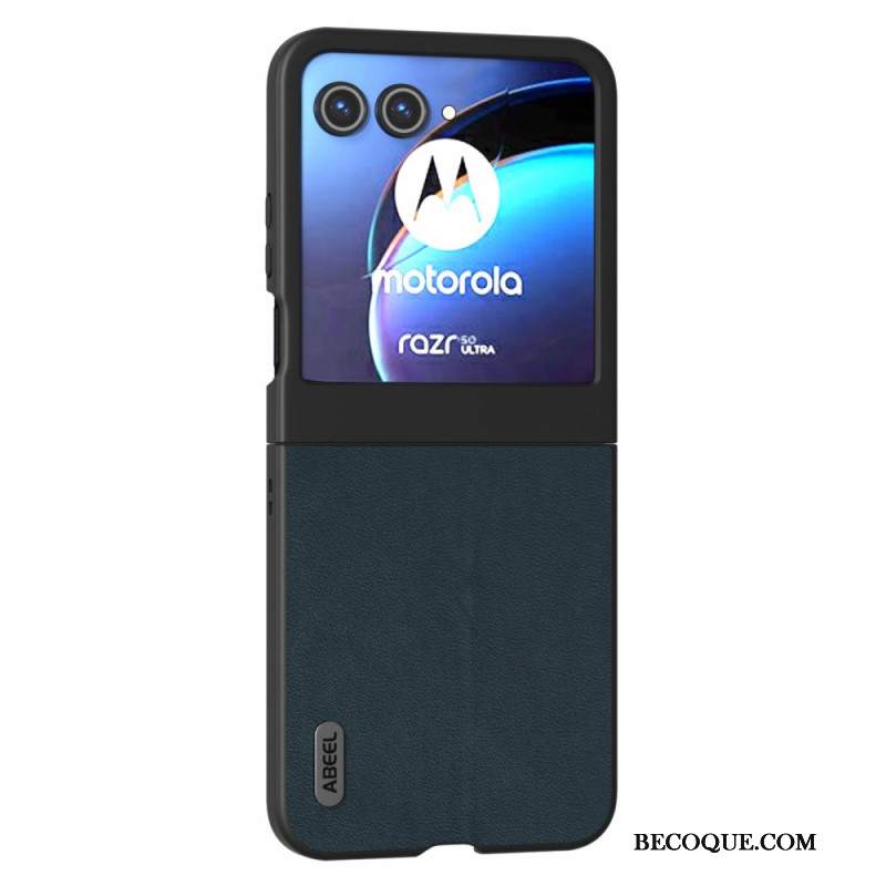 Etui Motorola Razr 50 Falista Tekstura Abeel