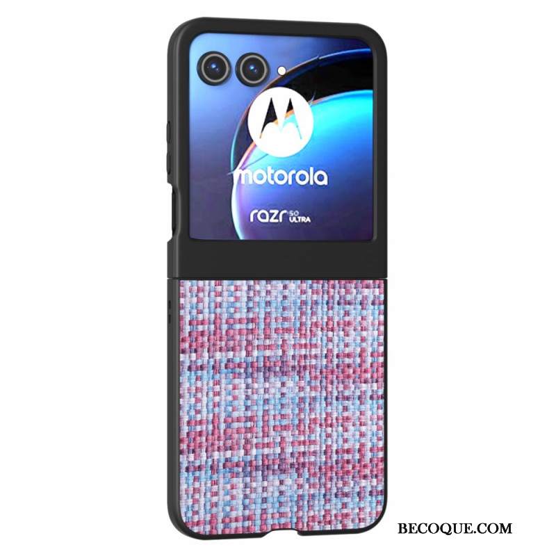 Etui Motorola Razr 50 Tekstura W Kratkę