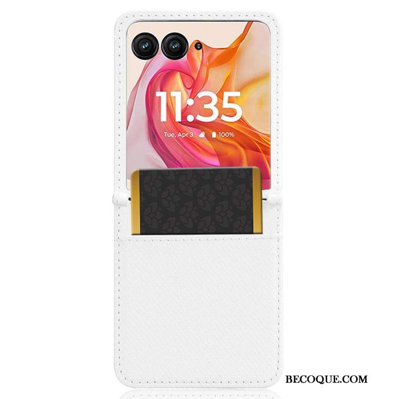 Etui Motorola Razr 50 Ultra Posiadacz Karty