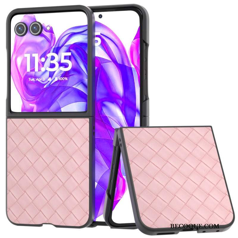 Etui Motorola Razr 50 Ultra Tkana Tekstura