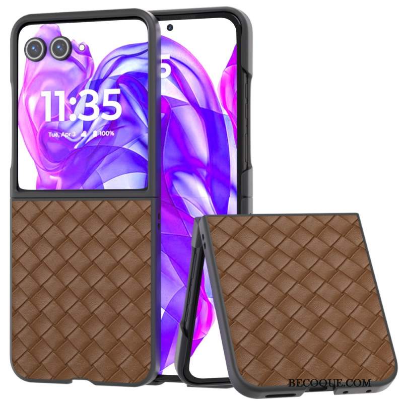 Etui Motorola Razr 50 Ultra Tkana Tekstura