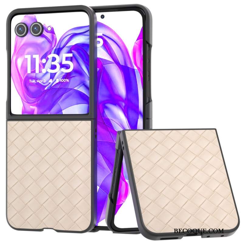 Etui Motorola Razr 50 Ultra Tkana Tekstura