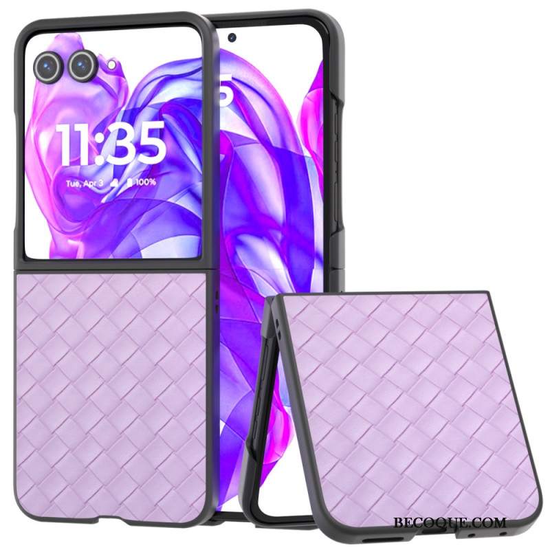 Etui Motorola Razr 50 Ultra Tkana Tekstura