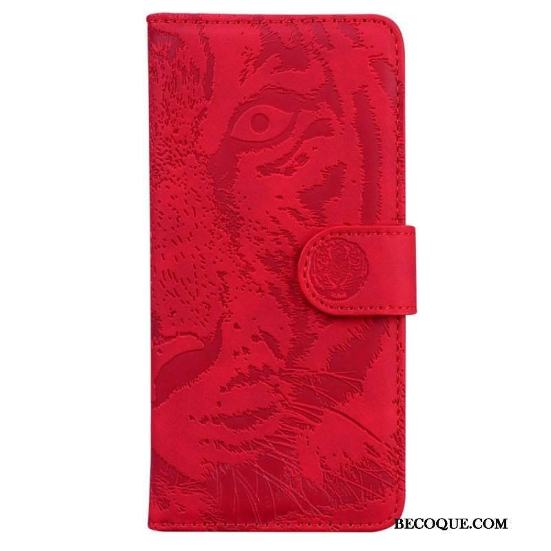 Etui Na Telefon Pokrowce do Honor Magic 5 Lite Ślad Tygrysa