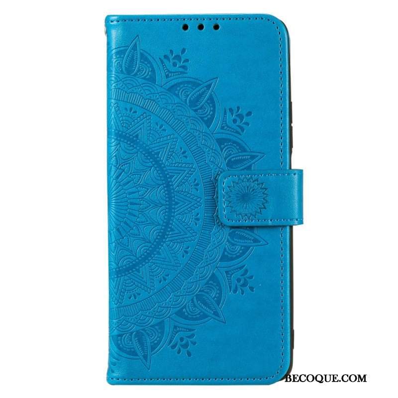 Etui Na Telefon Pokrowce do Moto G73 5G Mandala Słońca