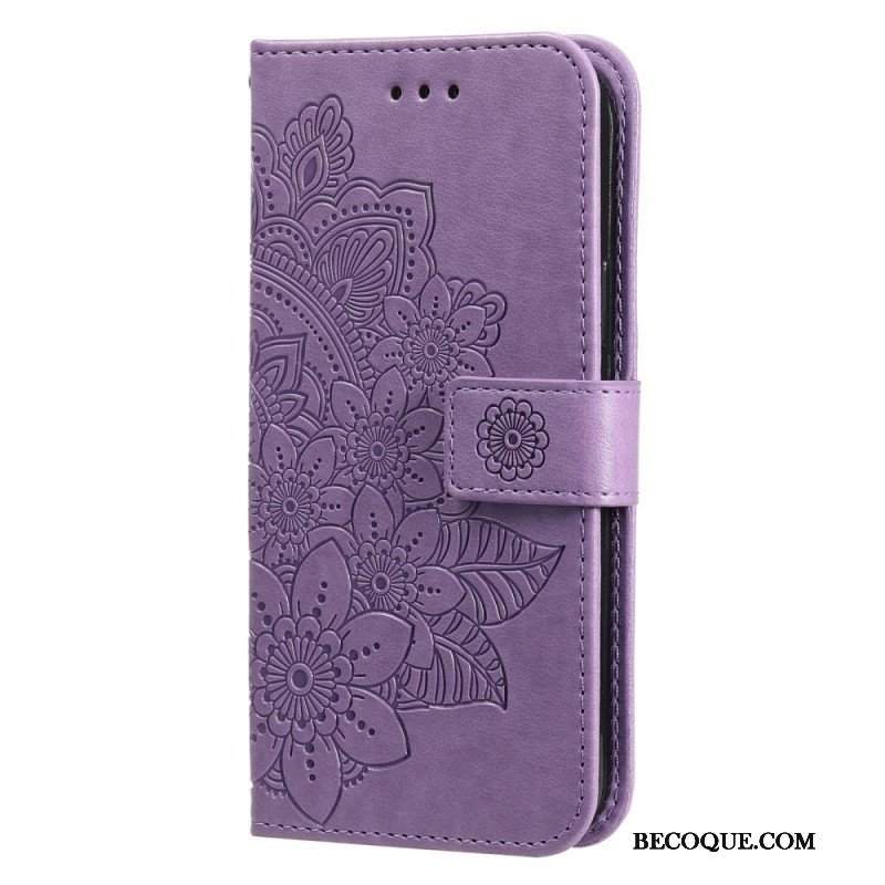 Etui Na Telefon Pokrowce do Oppo Find X5 z Łańcuch Paskowata Mandala