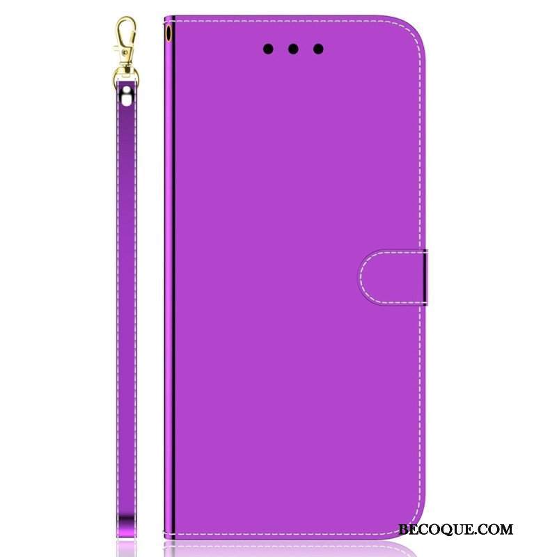 Etui Na Telefon Pokrowce do Oppo Reno 8 Pro Lustro I Smycz