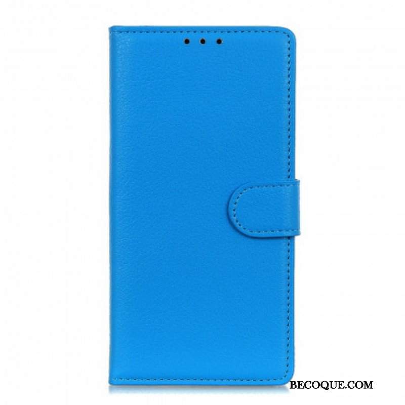 Etui Na Telefon Pokrowce do Xiaomi Redmi Note 10 Pro Efekt Skóry Liczi Premium