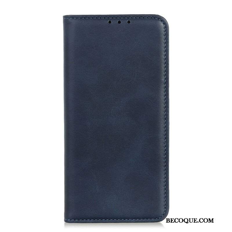 Etui Na Telefon do Google Pixel 6 Etui Folio Matowa Skóra Dwoinowa