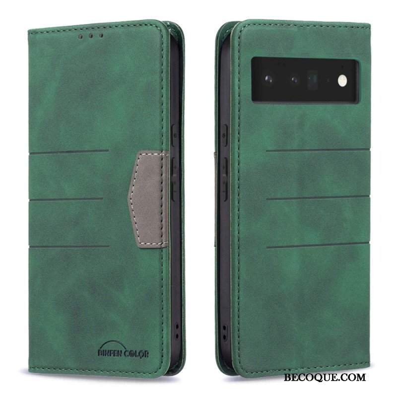 Etui Na Telefon do Google Pixel 6 Pro Etui Folio Kolor Binfena