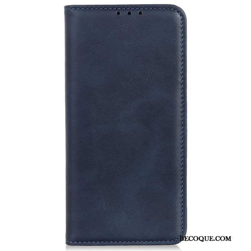 Etui Na Telefon do Honor 50 Lite Etui Folio Elegancka Dwoina Skórzana