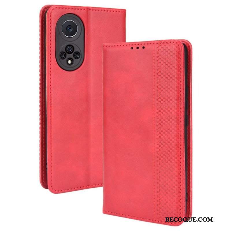 Etui Na Telefon do Honor 50 Pro Etui Folio Profesjonalny Stylizowany Efekt Skóry W Stylu Vintage