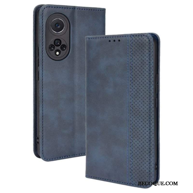 Etui Na Telefon do Honor 50 Pro Etui Folio Profesjonalny Stylizowany Efekt Skóry W Stylu Vintage