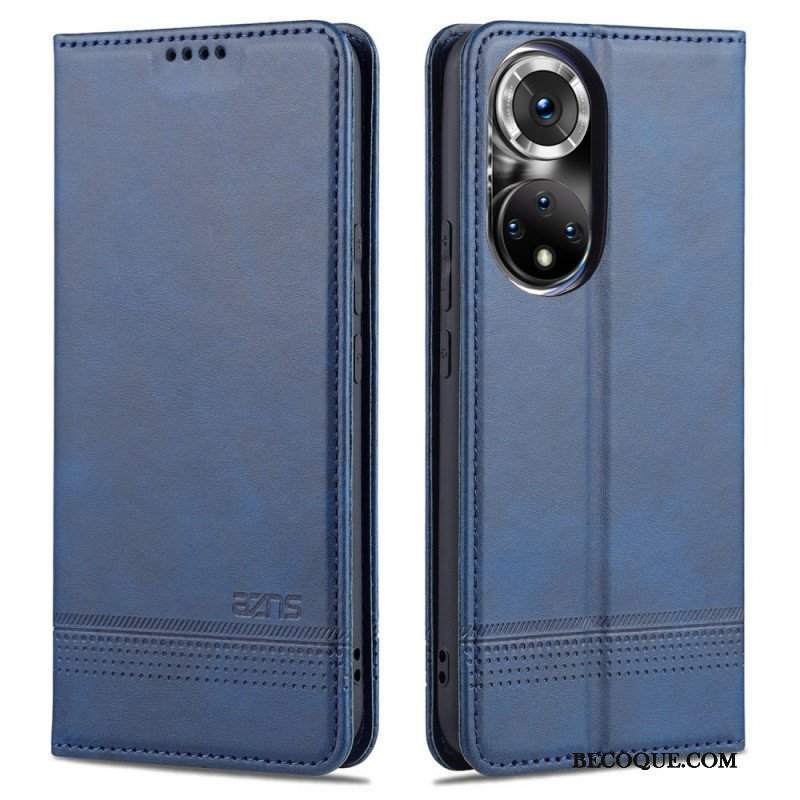 Etui Na Telefon do Honor 50 Pro Etui Folio Skórzany Azns W Stylu Pro