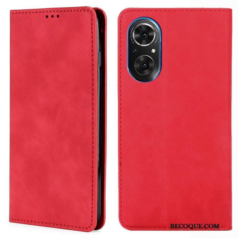 Etui Na Telefon do Honor 50 SE Etui Folio Dotyk Skóry